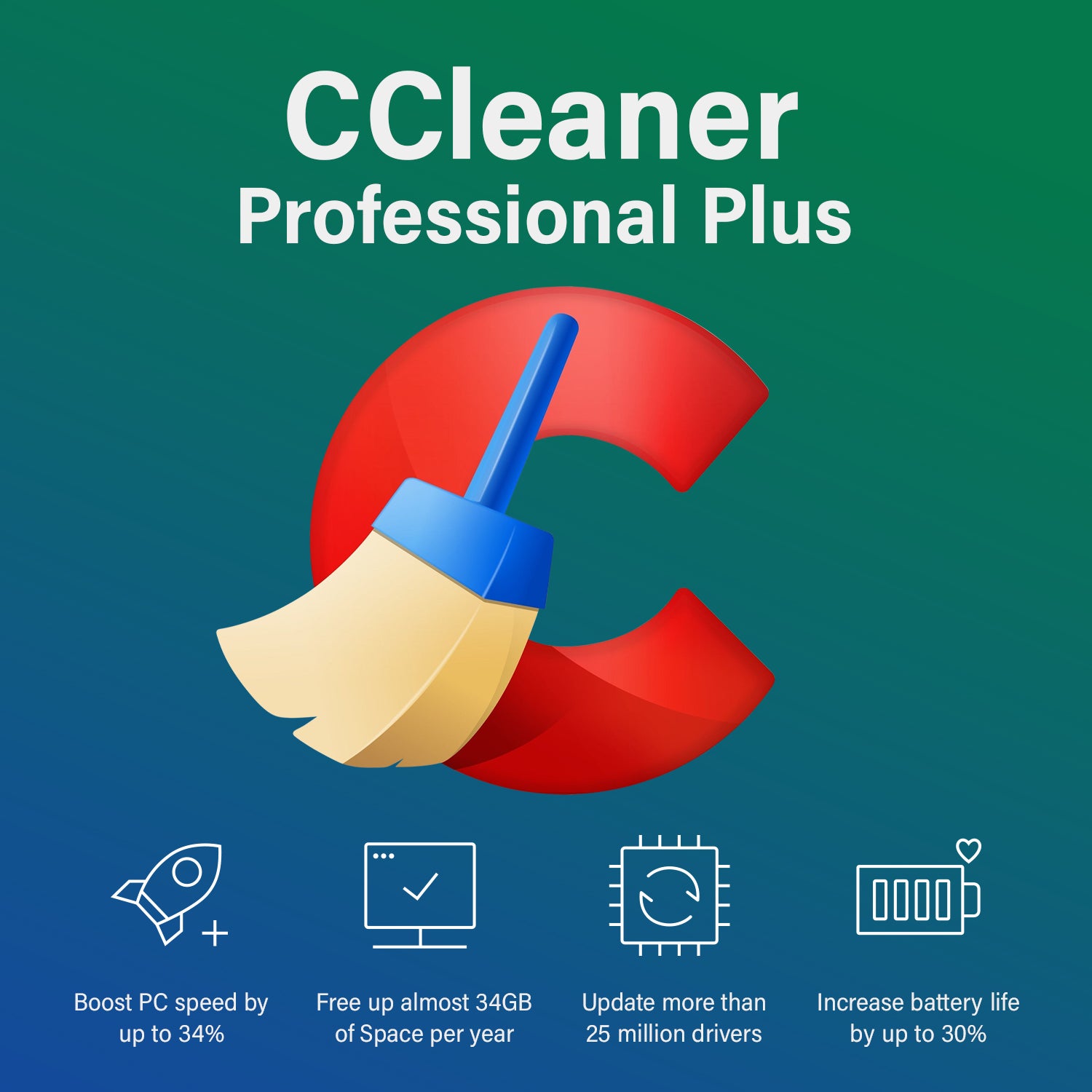 CCleaner Professional Bundle Plus 2022 Key (1 Year / 3 PCs) – VZORA