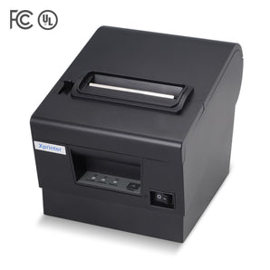 VZORA S300H Thermal Receipt Printer, 80mm Receipt Printer, 300mm/s High-Speed Printer, Partial/Full Option Cutter, Compatible with Windows / Linux / Mac OS / Android, Support ESC / POS, Ideal for Small Business Use