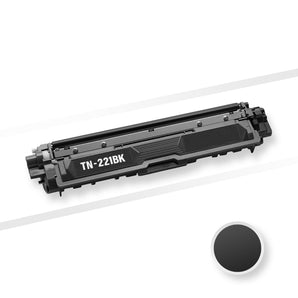 VZORA TN221 New Compatible Black Toner Cartridge for Brother TN221 TN221BK TN-221 (1-Pack, Black) Use with HL-3140CW HL-3170CDW MFC-9130CW MFC-9330CDW MFC-9340CDW