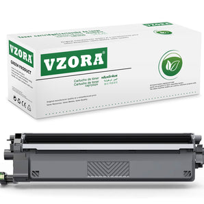 VZORA TN229XL Toner Cartridge High-Yield Replacement for Brother TN229XL TN-229 Printer Cartridges with Chip for MFC-L3780CDW MFC-L3720CDW HL-L3220CDW HL-L3280CDW Brother Cartridges (1PK, BK)